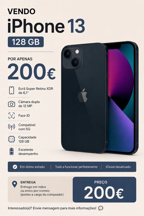 Iphone 13 - excelente estado