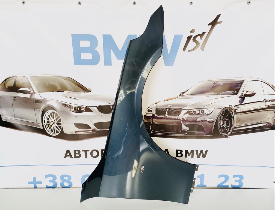 Праве Крило BMW E60 E61 A68 Platingrau Темно Сіре Крило Крила Е60 Е61