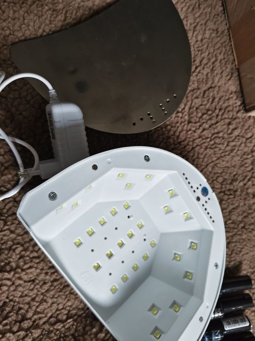 Zestaw Lampa do paznokci lakiery