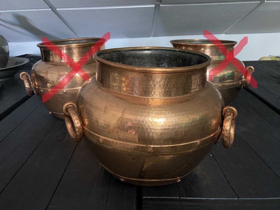 1 Vaso de cobre martelado