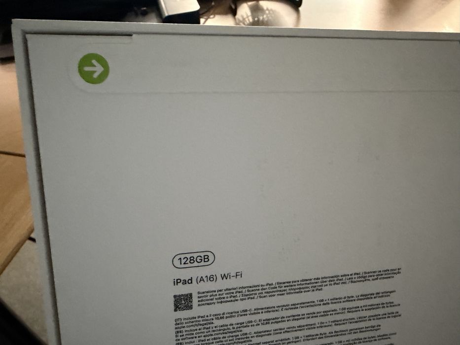 Ipad 11” A16 2025 128GB NOVO LACRADO