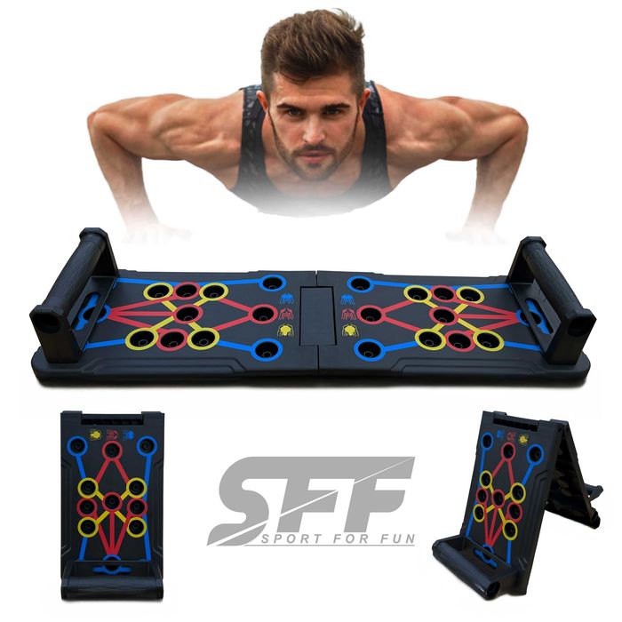 Deska do pompek push up board wielofunkcyjna platforma do ćwiczeń
