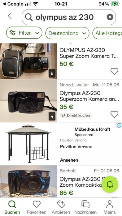 «Olimpus» AZ-230, Superzoom, колекційний.
