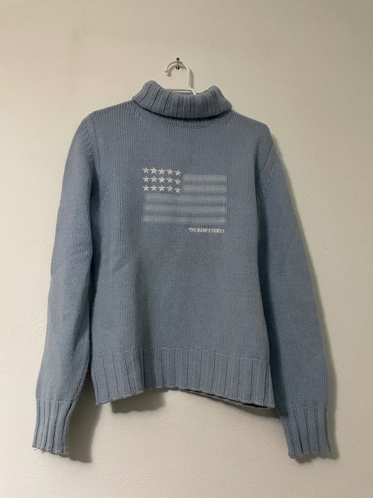 Camisola azul 80% lã