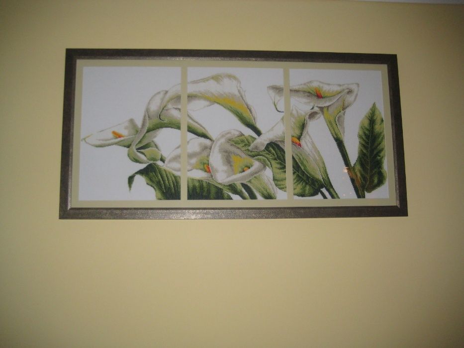 Вишиті картини хрестиком. Триптих