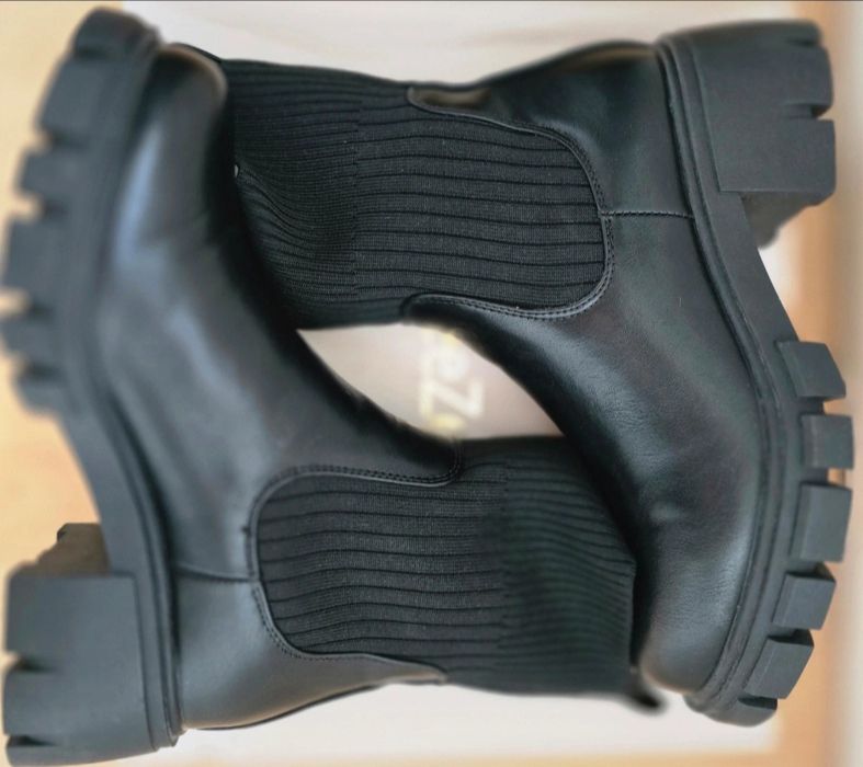 Piękne buty nowe damskie DeeZee roz. 38 botki na słupku