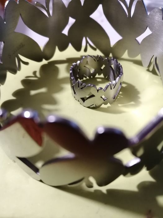 Pulseira e anel cristian lay