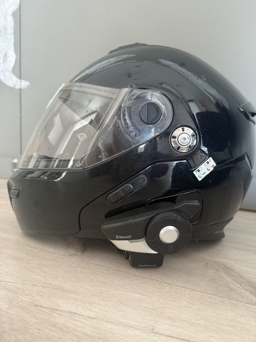 Мотошолом GREX G9.1 з мотогарнiтурою SENA 20S