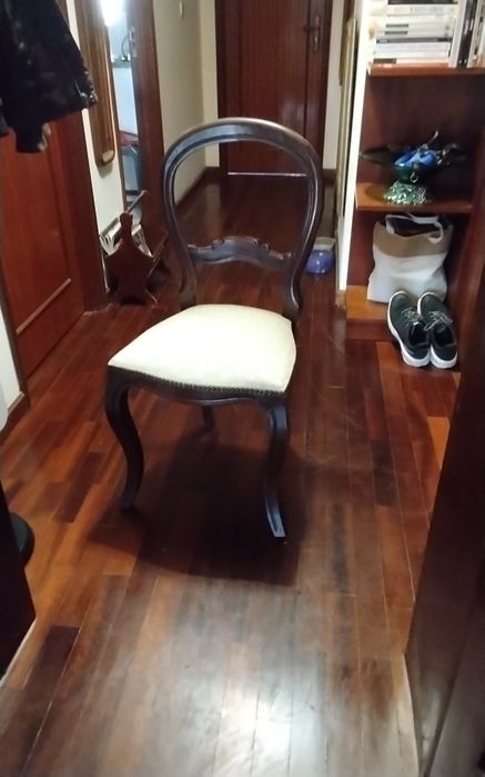 Cadeira de quarto como nova excelente estado