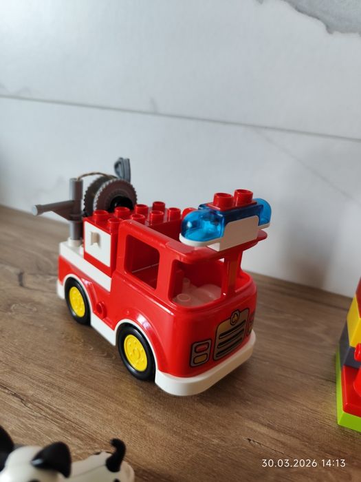 Klocki Lego duplo remiza strażacka 10903