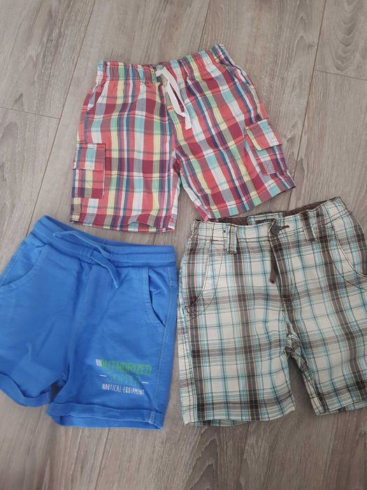 Krótkie spodenki dla chłopca 98 (zestaw 3sz)