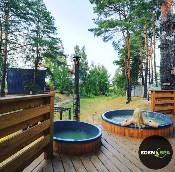 Японска фурако. Мобильна купіль. Джакузі на дровах. Спа вдома