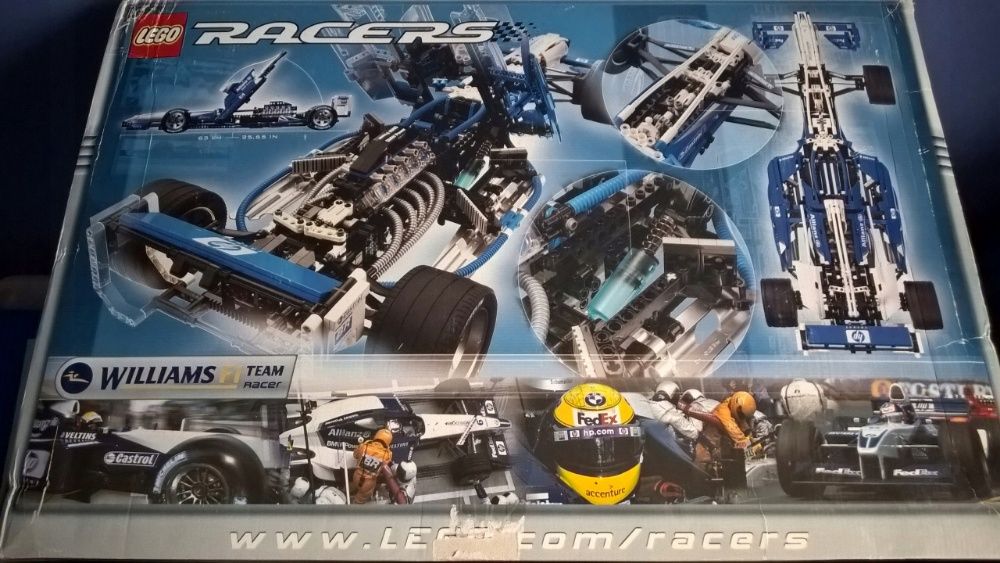 Lego Racers Technic 8461 Williams F1 unikat nowy 2002rok Kraków Stare ...