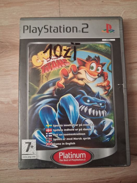Ps2 zestaw z crash of titans