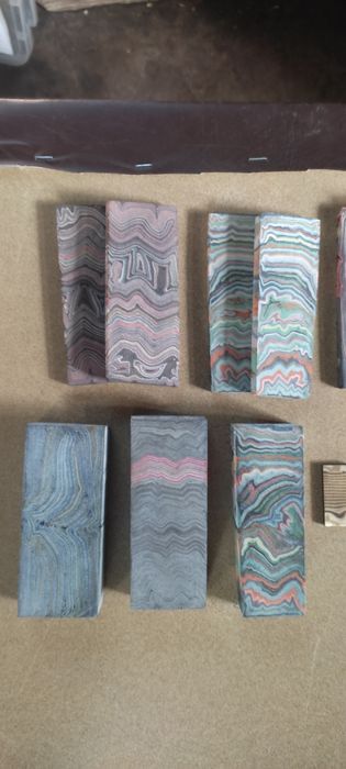 Мікарта мокуме -гане накладки