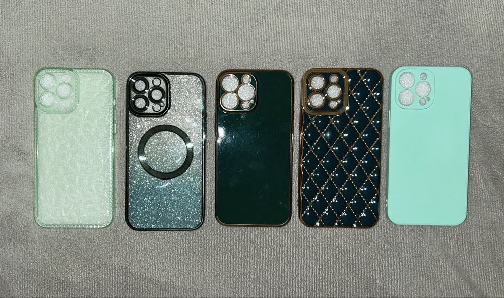 Capas para iPhone 13 Pro Max – várias cores e modelos, ótimo estado