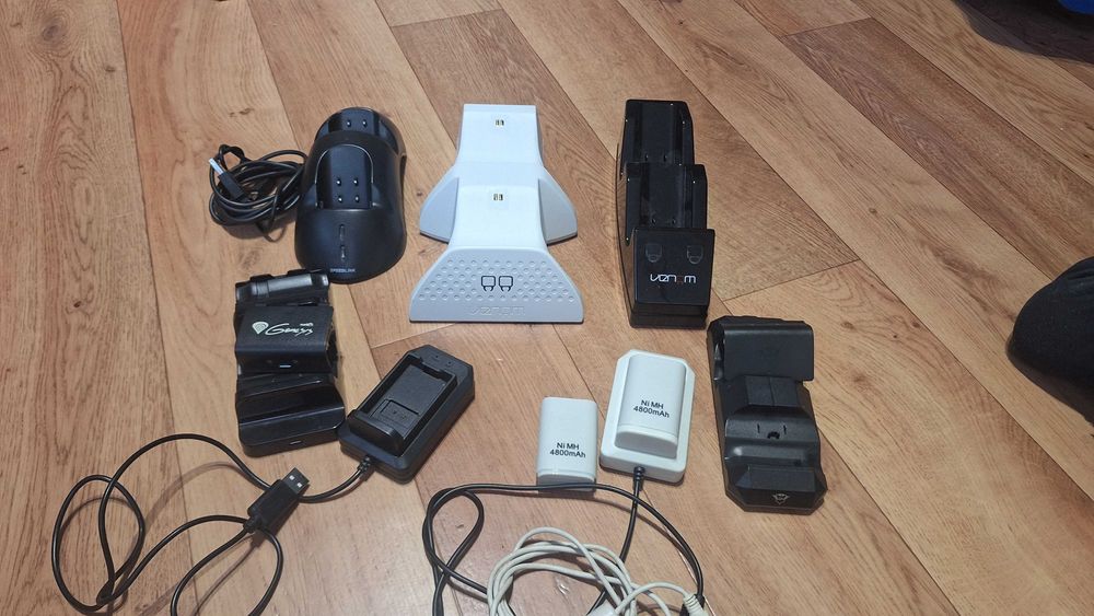Mega komplet ładowarki akumulatory do xbox one xbox 360 komplet