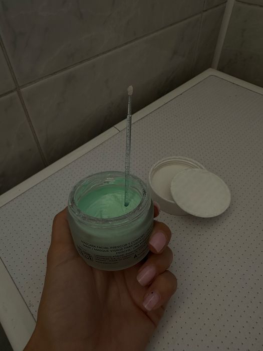 Продам маску ATACHE , маска для обличча атач, Заспокійлива маска із зеленим чаєм Atache Essentielle Green Tea Mask, 50 мл