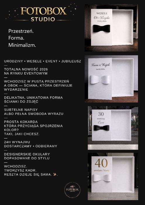 FOTOBOX Magazyn,Lustro,Studio,Tunel LED,Tunel Lustro.wesele