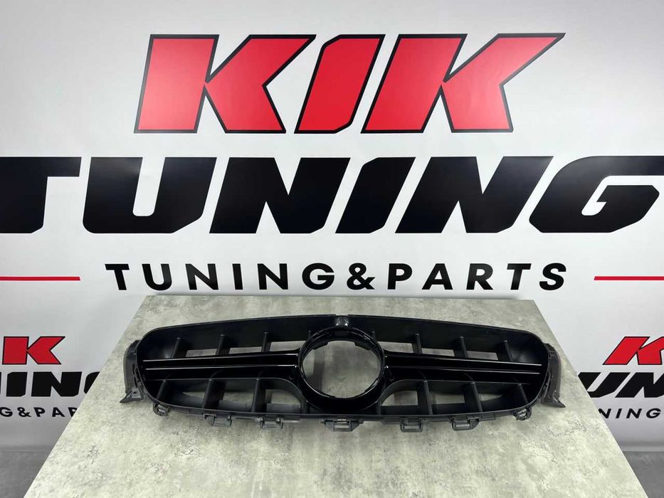 Решітка радіатора - AMG (Black) - Mercedes Benz (E-Class W213) 2017+