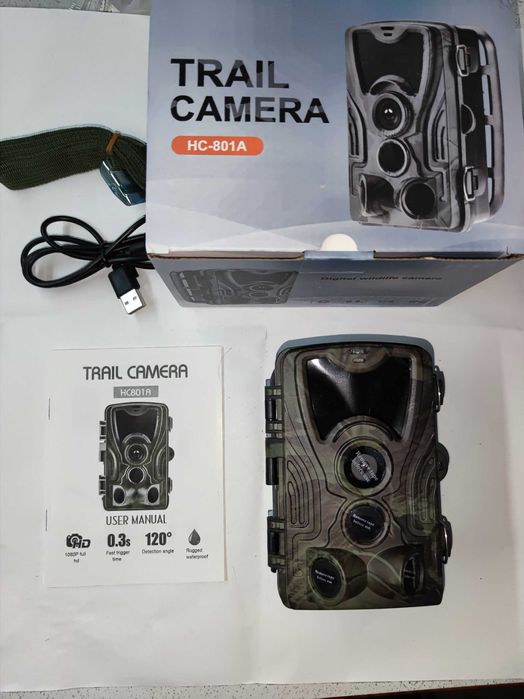 Фото-видео-ловушка Suntek HC 801A для наблюдения за дикой природой.