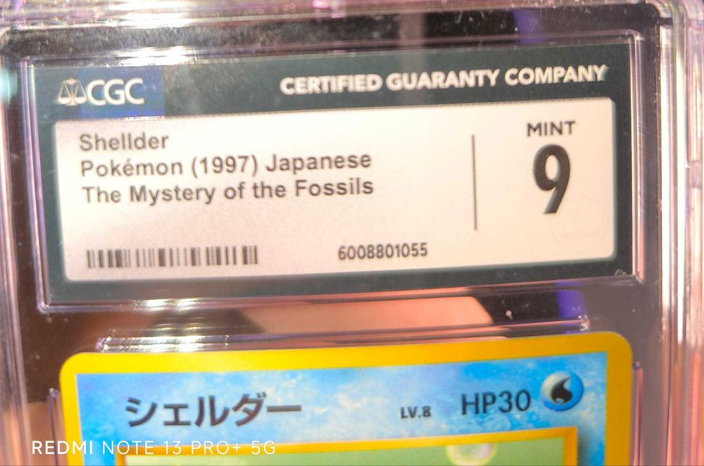 Graded pokémon card