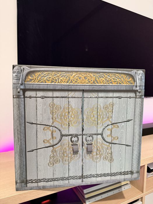 Mjölnir God of War Ragnarök (NOVO + Caixa Original) – Edição Colecionador