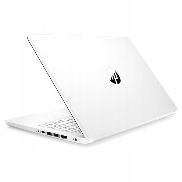 limitowany biały laptop hp 14 n4020 8gb ssd windows11 + 128gb ssd
