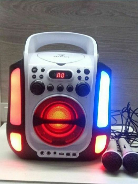 Караоке система Auna CD USB MP3 LED світлове шоу (нові)