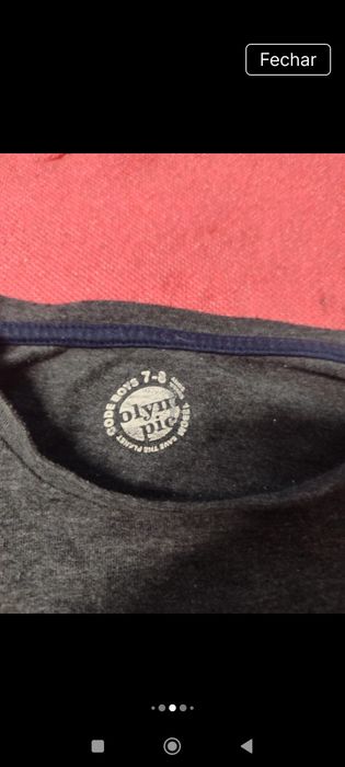 T-shirts T-shirts menino dos 6 anos ao 8 anos,