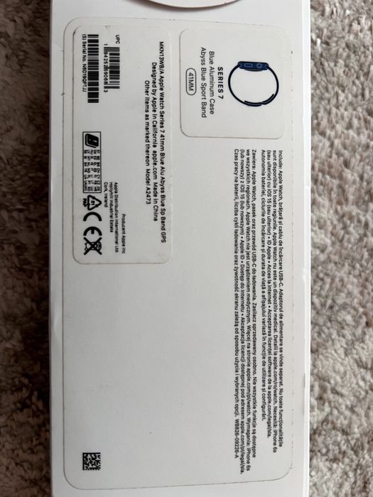Apple Watch Series 7 41mm dark blue