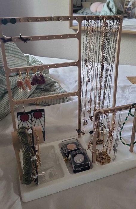 Suporte para joias, brincos, colares, pulseiras etc