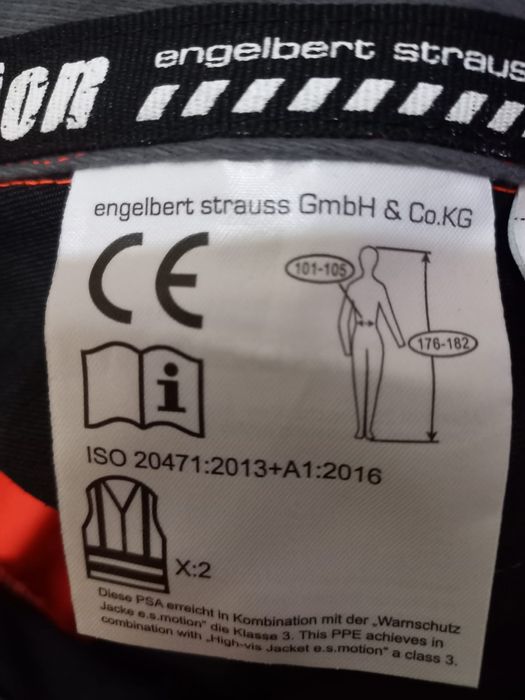 Calças de trabalho Engelbert Strauss