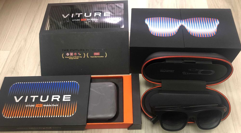 Окуляри Viture One XR/AR 120' доповнена реальність нові США наявність!