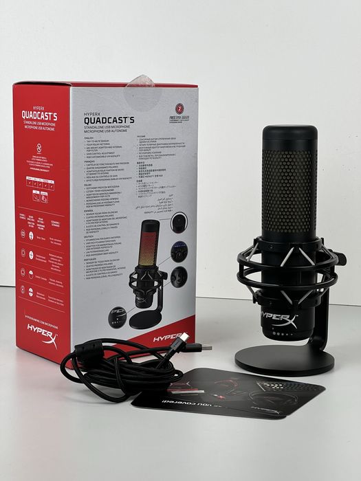 Мікрофон HyperX QuadCast S
