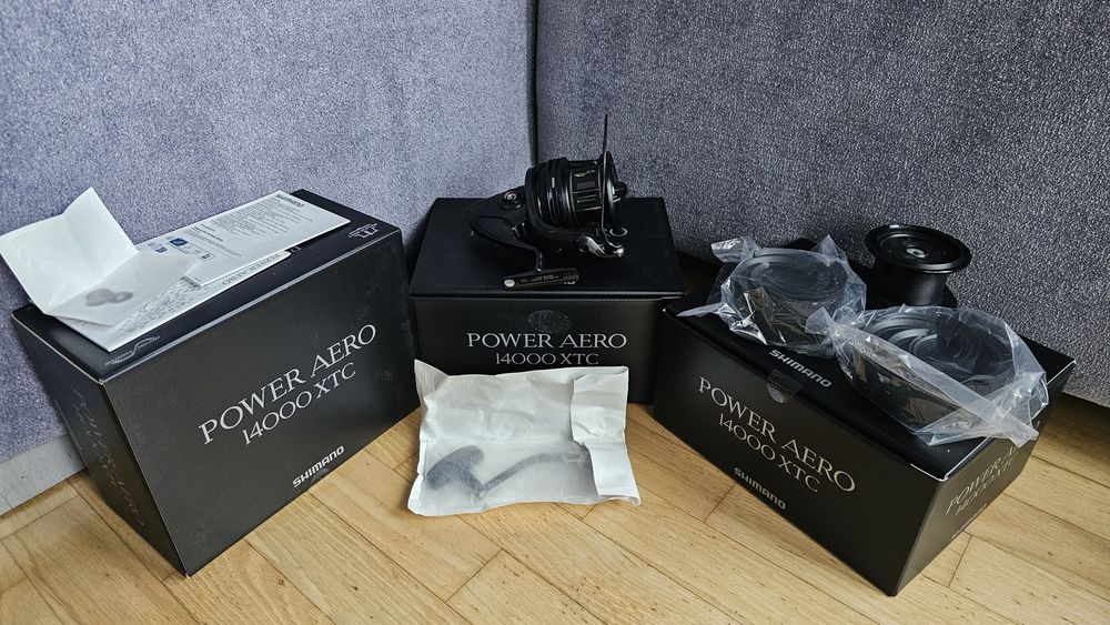 Shimano Power Aero 14000 XTC - 3 szt NOWE