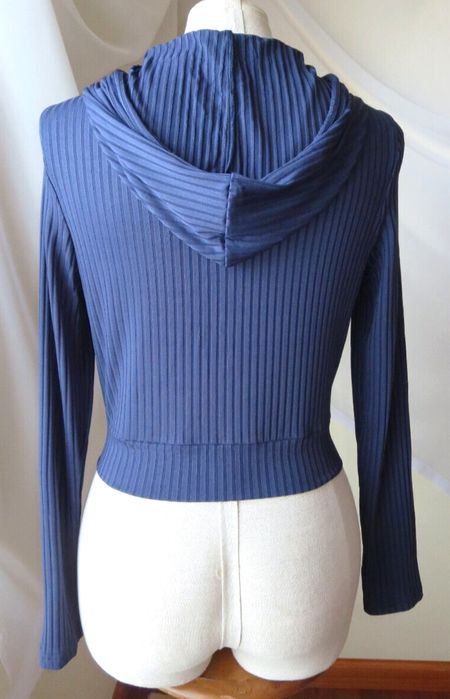 Синя кофта на застібці розмір-S