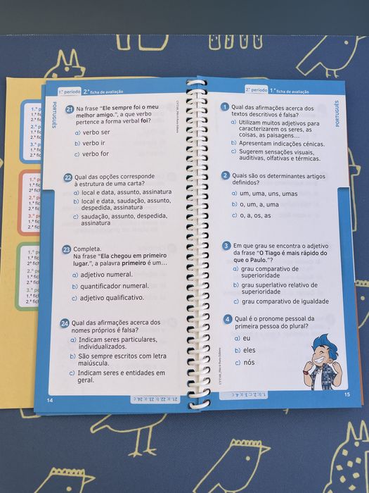 Fichas de Avaliacao TOP! 4 ano