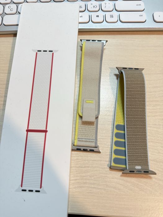 Ремешок ремінець Apple Watch silicone sport band оригинал 38-49мм