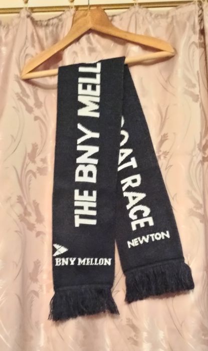 Зимовий шарф подвійної вязки