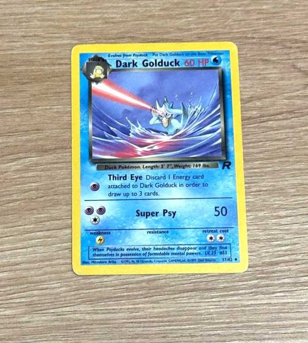 Team Rocket Cartas Originais Pokémon TCG WOTC - ING