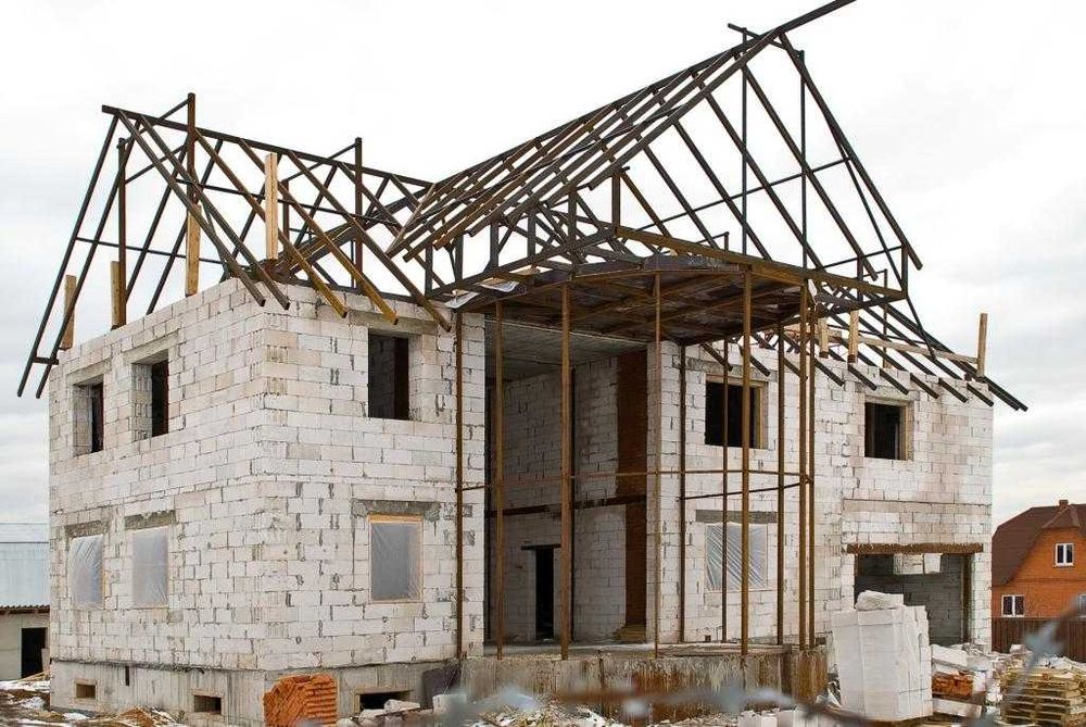 Будуємо будинки з цегли,газобетону,каркасні під ключ.