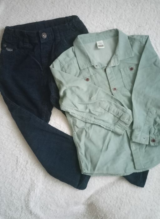 Пакет речей (98-104)кофти, джинси,речі в садок
