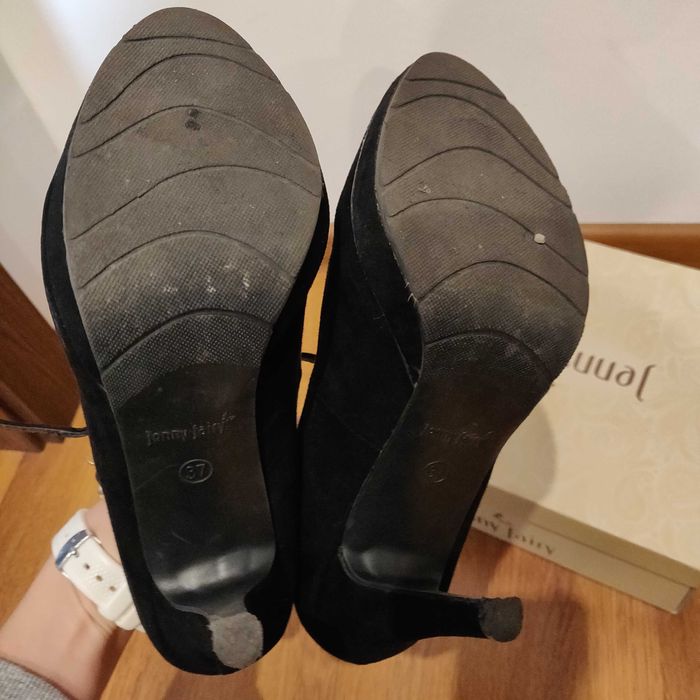 czółenka, półbuty zamszowe JENNY FAIR roz 37