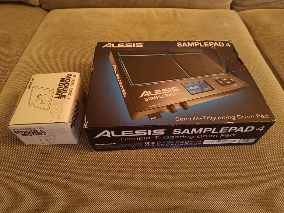 Alesis SamplePad 4 – Como Novo (em Caixa)
