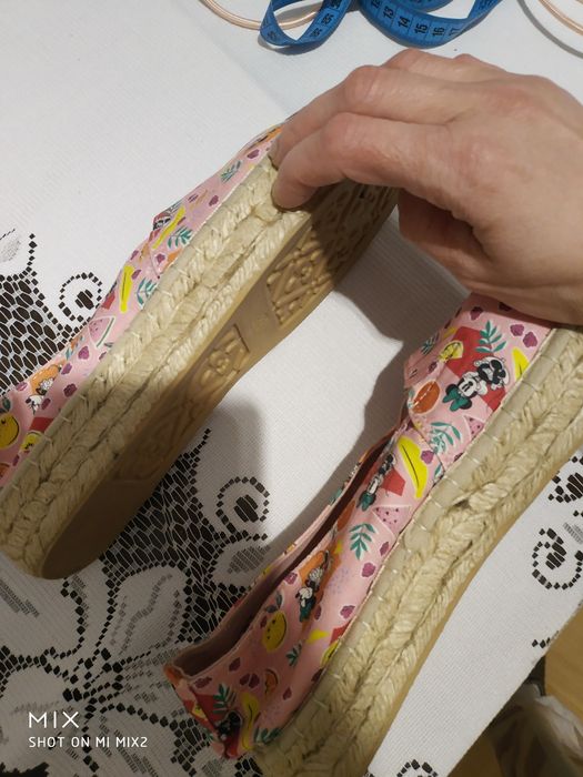 Espadryle dziewczęce 38. Disney.