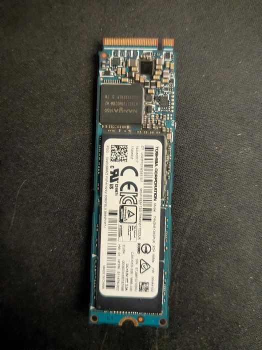 Toshiba XG4 128GB M.2 NVMe з адаптером під карту памяті