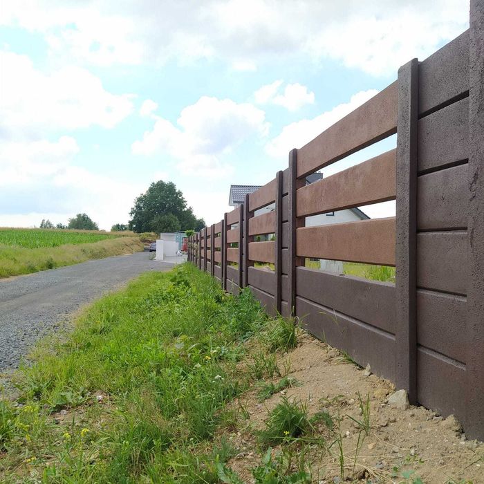 Ogrodzenie betonowe różne wzory RATY, DARMOWA WYCENA