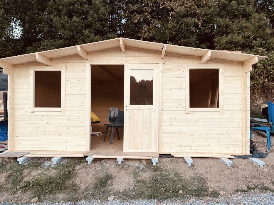 Casa abrigo de jardim 4mX4m