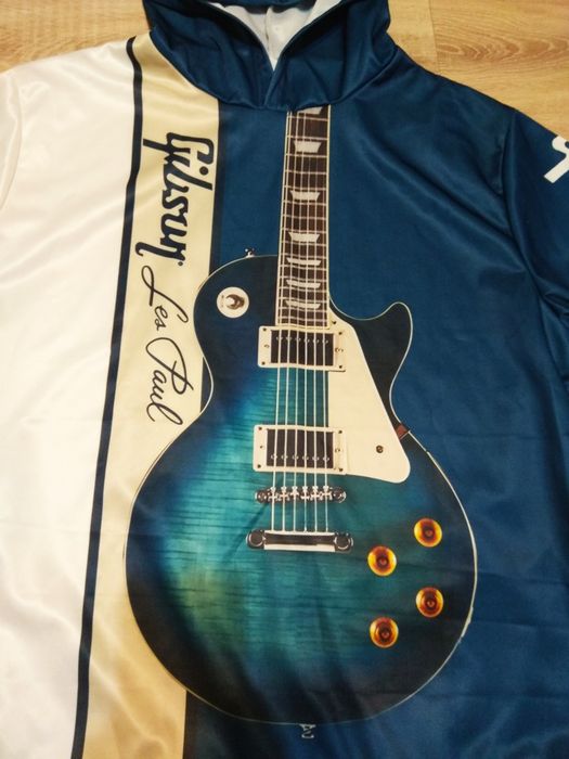 XXL Gibson Les Paul Bluza z kapturem
